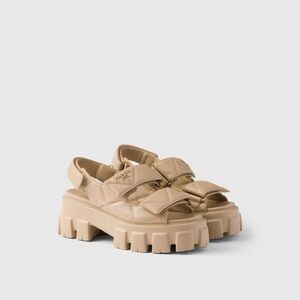Prada Monolith nappa leather sandals